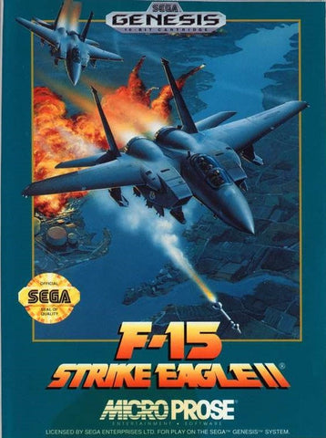 F-15 Strike Eagle II Sega Genesis