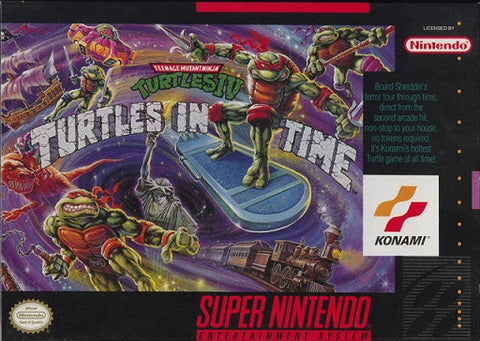 Teenage Mutant Ninja Turtles IV: Turtles in Time Super Nintendo