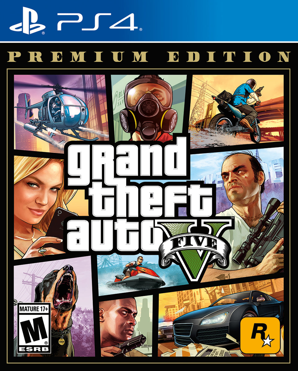 Grand Theft Auto V - Rockstar - PS4 - JF GAMES