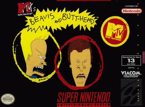 MTV's Beavis and Butt-Head Super Nintendo