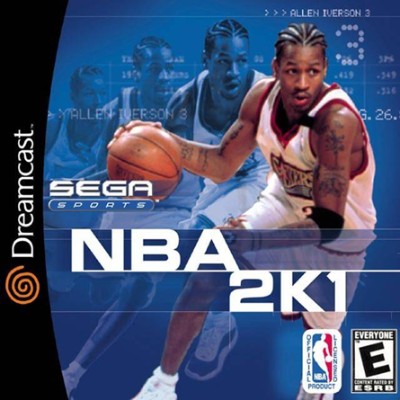 NBA 2K1 Sega Dreamcast