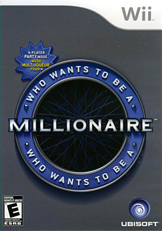 Who Wants to be a Millionaire Nintendo Wii