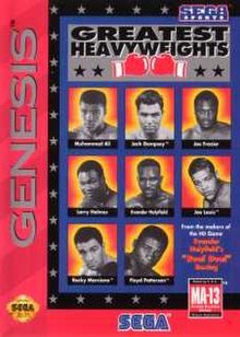 Greatest Heavyweights Sega Genesis