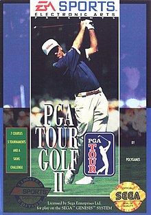 PGA Tour Golf II Sega Genesis