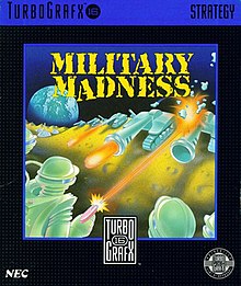 Military Madness TurboGrafx 16