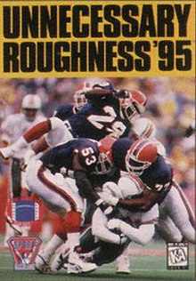 Unnecessary Roughness '95 Sega Genesis