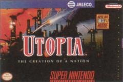 Utopia The Creation of a Nation Super Nintendo
