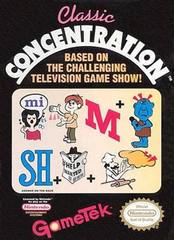 Classic Concentration Nintendo Entertainment System