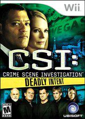 CSI Crime Scene Investigation: Deadly Intent Nintendo Wii