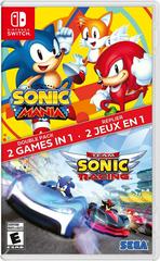 Sonic Mania + Team Sonic Racing Nintendo Switch