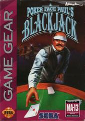 Poker Face Paul's Blackjack Sega Game Gear