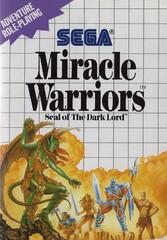 Miracle Warriors Sega Master System
