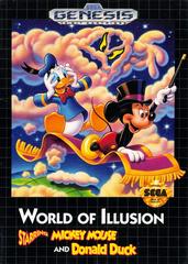 World of Illusion: Starring Disney's Mickey Mouse & Donald Duck Sega Genesis