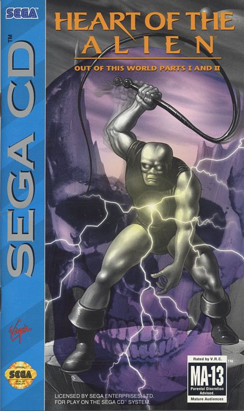 Heart of the Alien: Out of This World Parts I and II Sega CD