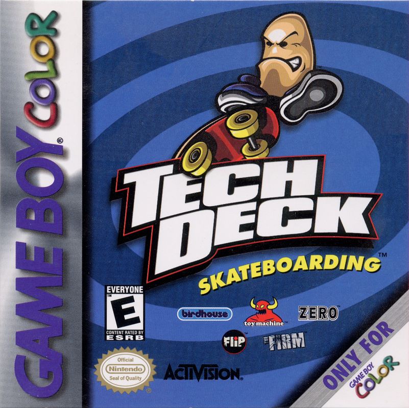 Tech Deck Skateboarding Game Boy Color