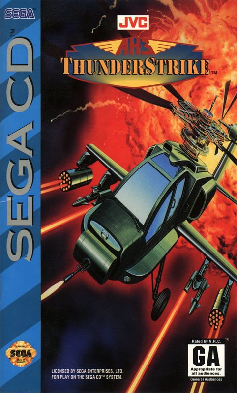 AH-3 Thunderstrike Sega CD