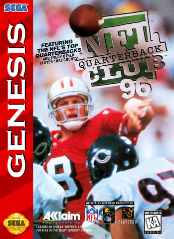 NFL Quarterback Club '96 Sega Genesis