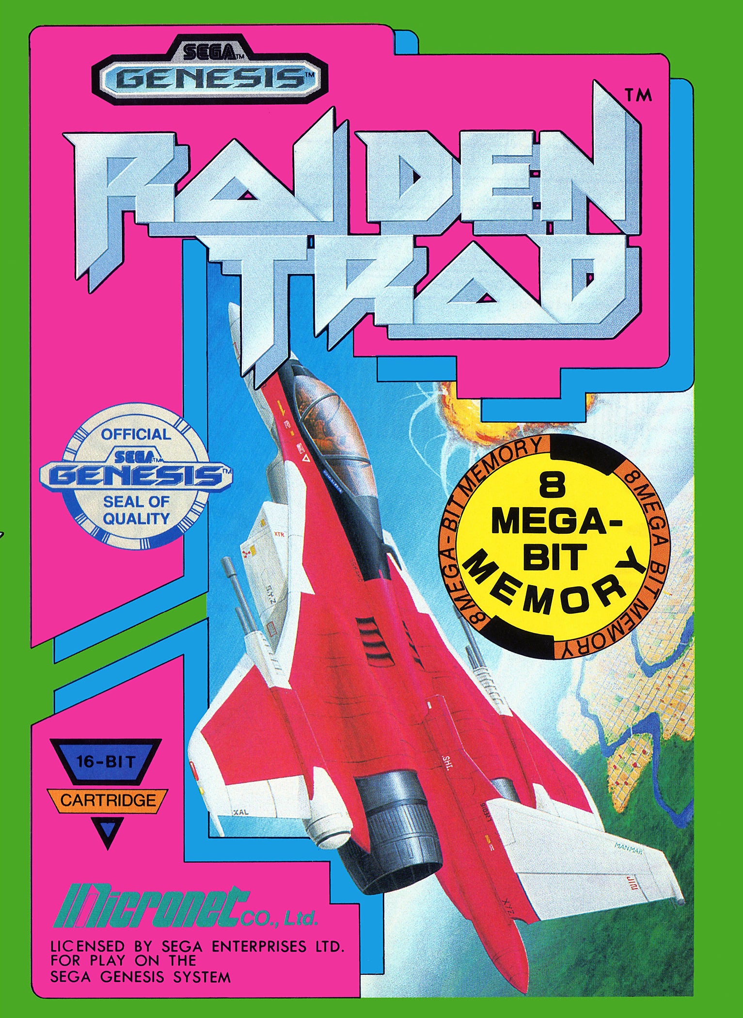 Raiden Trad Sega Genesis