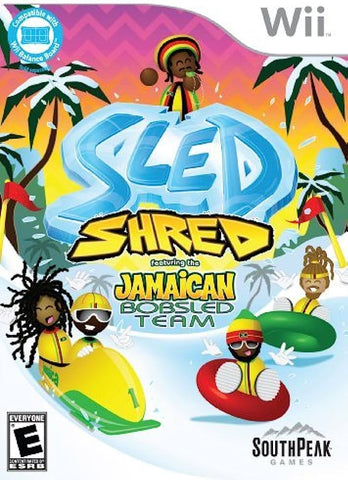 Sled Shred: Featuring the Jamaican Bobsled Team Nintendo Wii