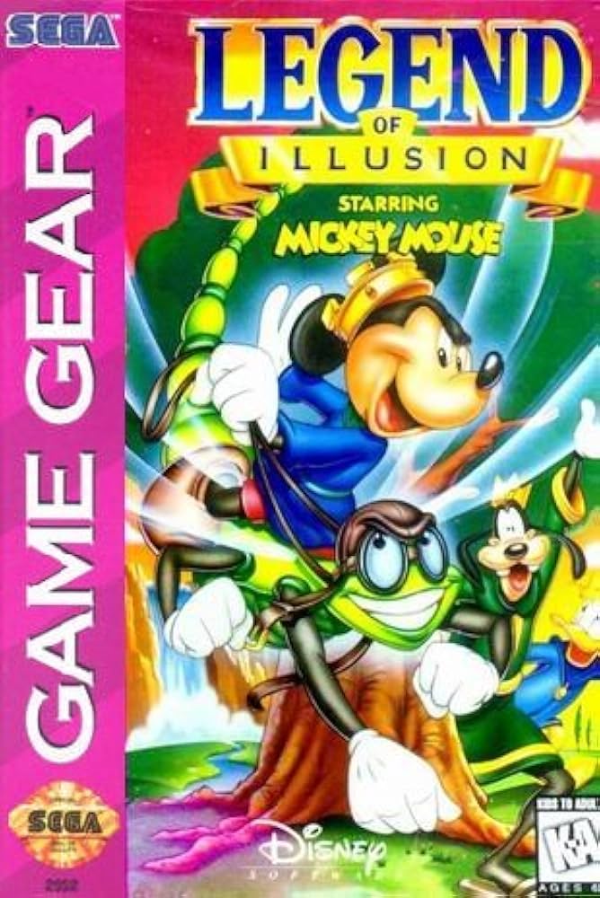 Legend of Illusion: Starring Mickey Mouse Sega Game Gear