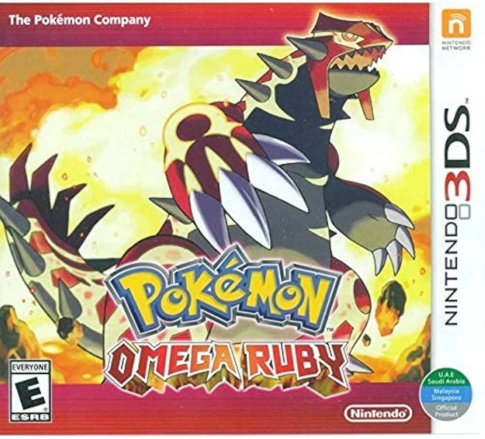 Pokemon Omega Ruby Nintendo 3DS