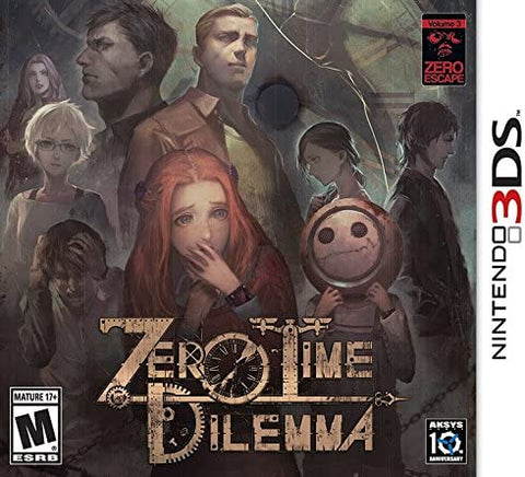 Zero Escape: Zero Time Dilemma Nintendo 3DS