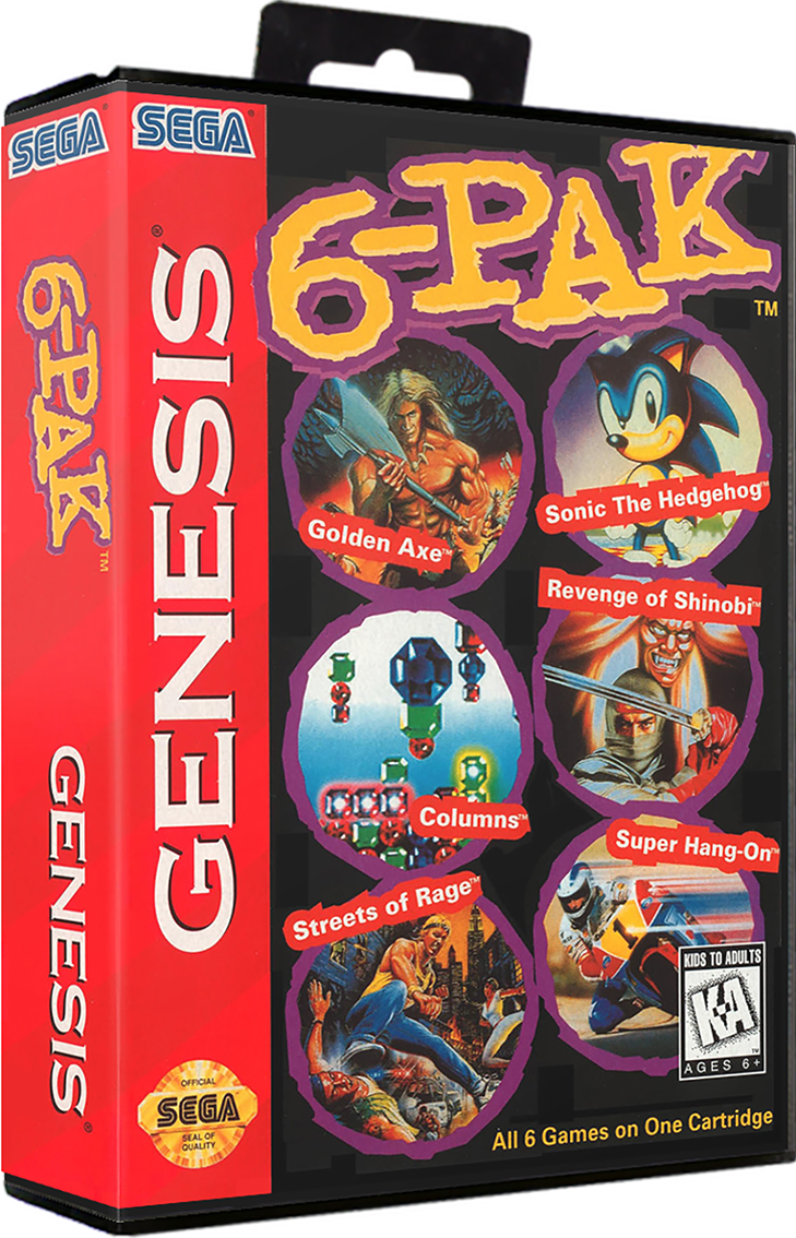 6-Pak Sega Genesis