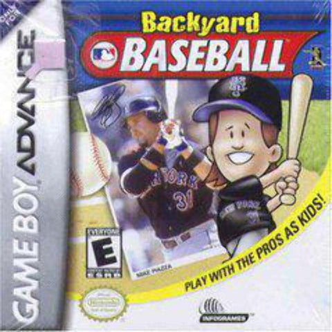 Backyard Baseball Game Boy Advance