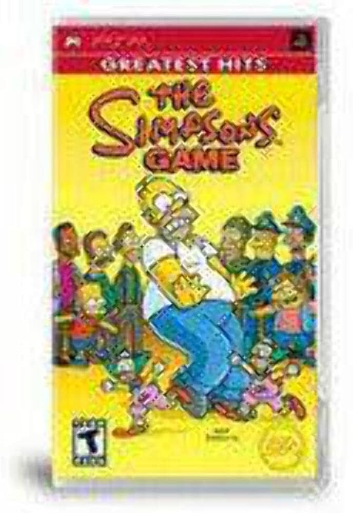Simpsons Game Playstation Portable
