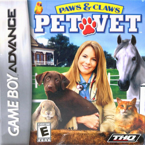 Paws & Claws: Pet Vet Game Boy Advance