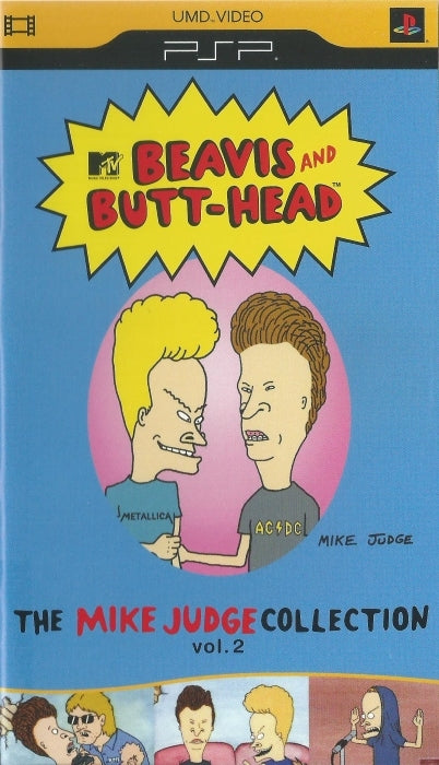 MTV Beavis and Butt-Head: The Mike Judge Collection Vol. 2 UMD Video Playstation Portable