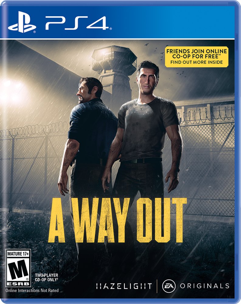 A Way Out Playstation 4