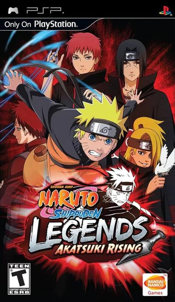 Naruto Shippuden Legends: Akatsuki Rising Playstation Portable