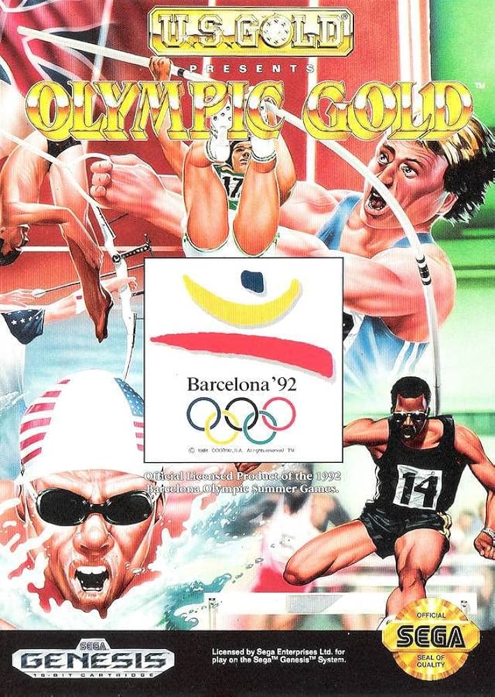 Olympic Gold: Barcelona '92 Sega Genesis
