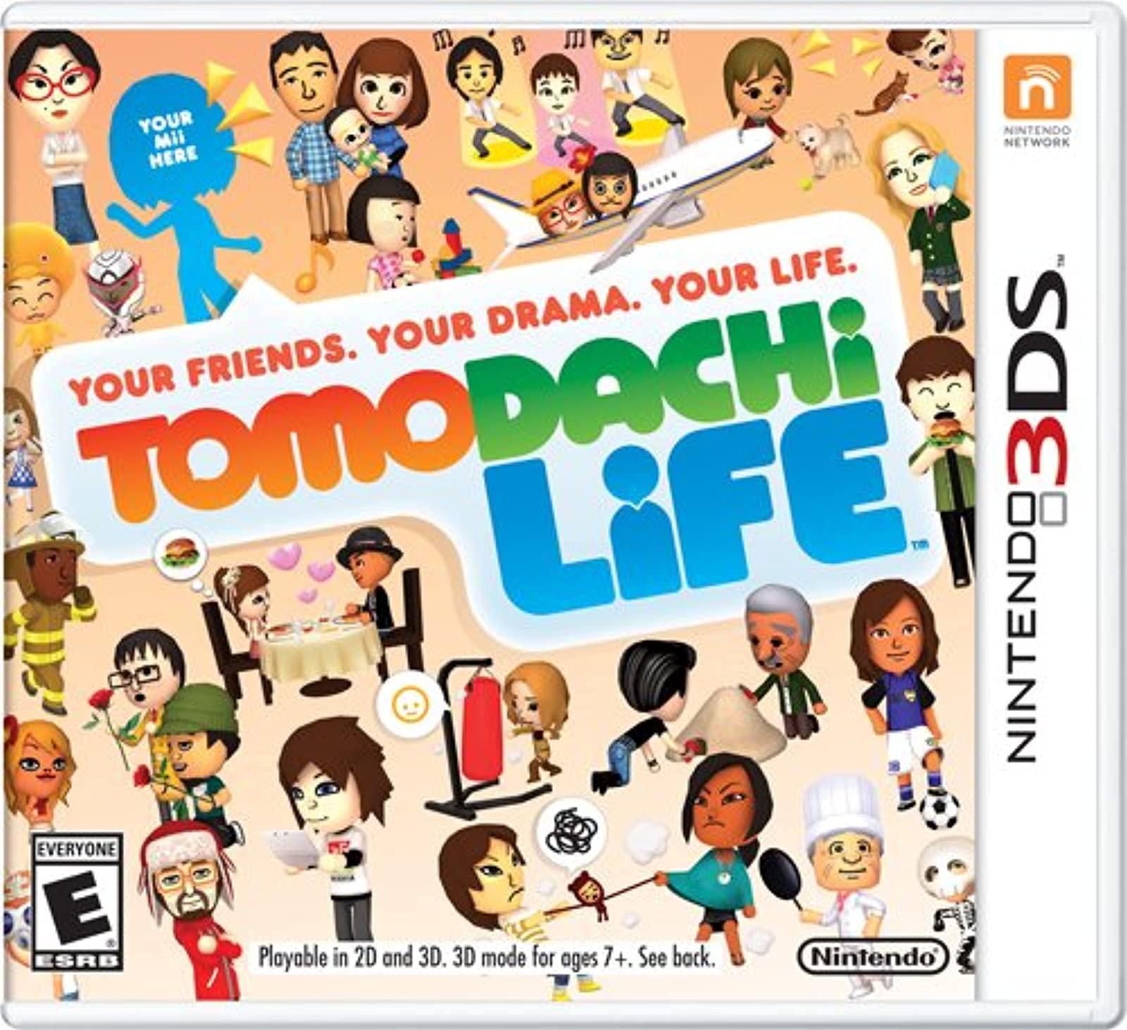 Tomodachi Life Nintendo 3DS