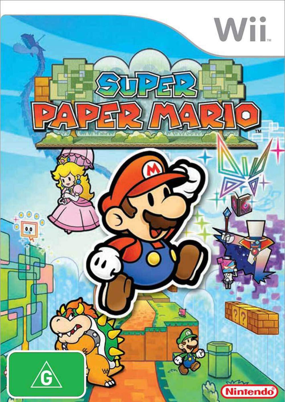 Super Paper Mario Nintendo Wii