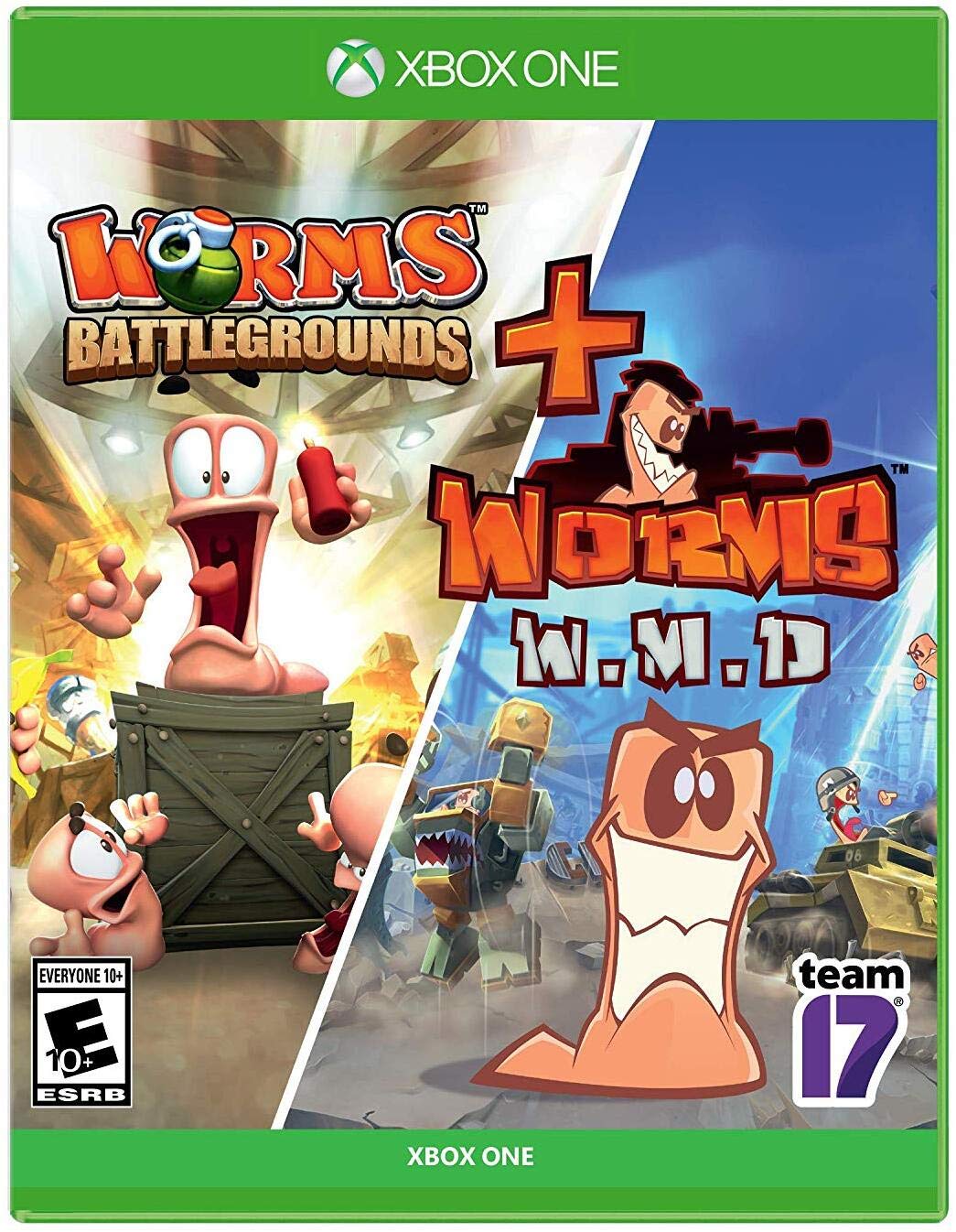 Worms Battlegrounds + Worms W.M.D XBOX One
