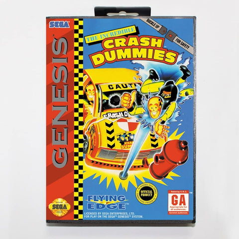 Incredible Crash Dummies Sega Genesis