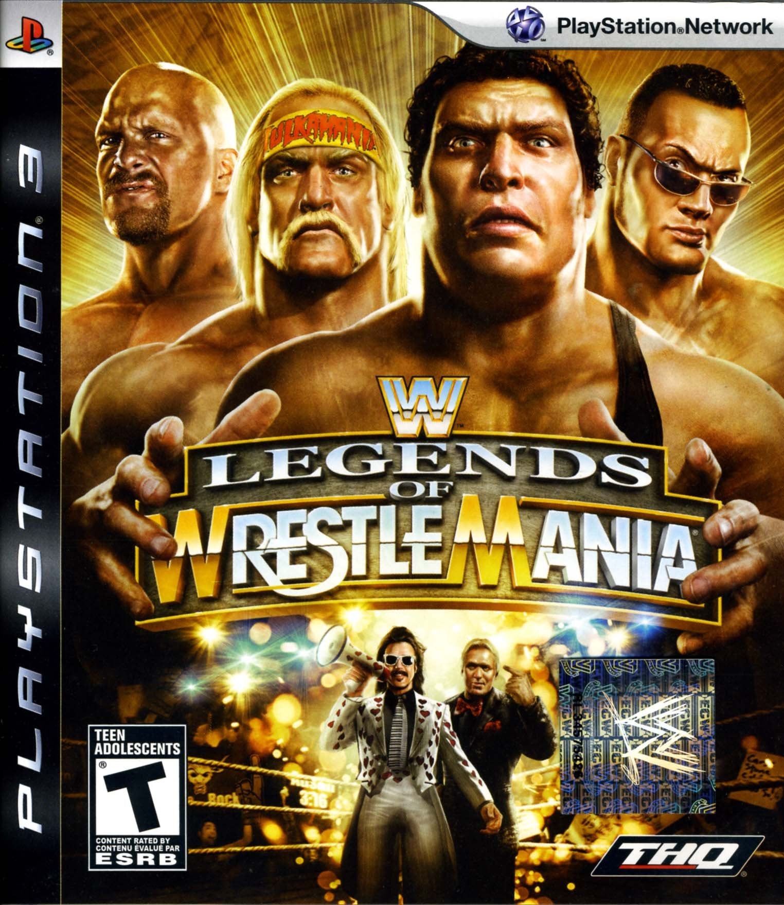 WWE Legends of Wrestle Mania Playstation 3