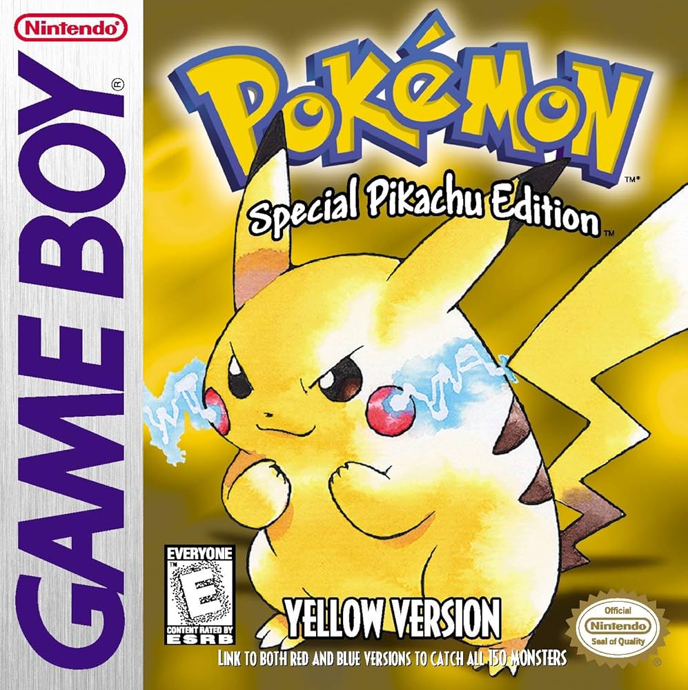 Pokemon Yellow Version: Special Pikachu Edition Game Boy