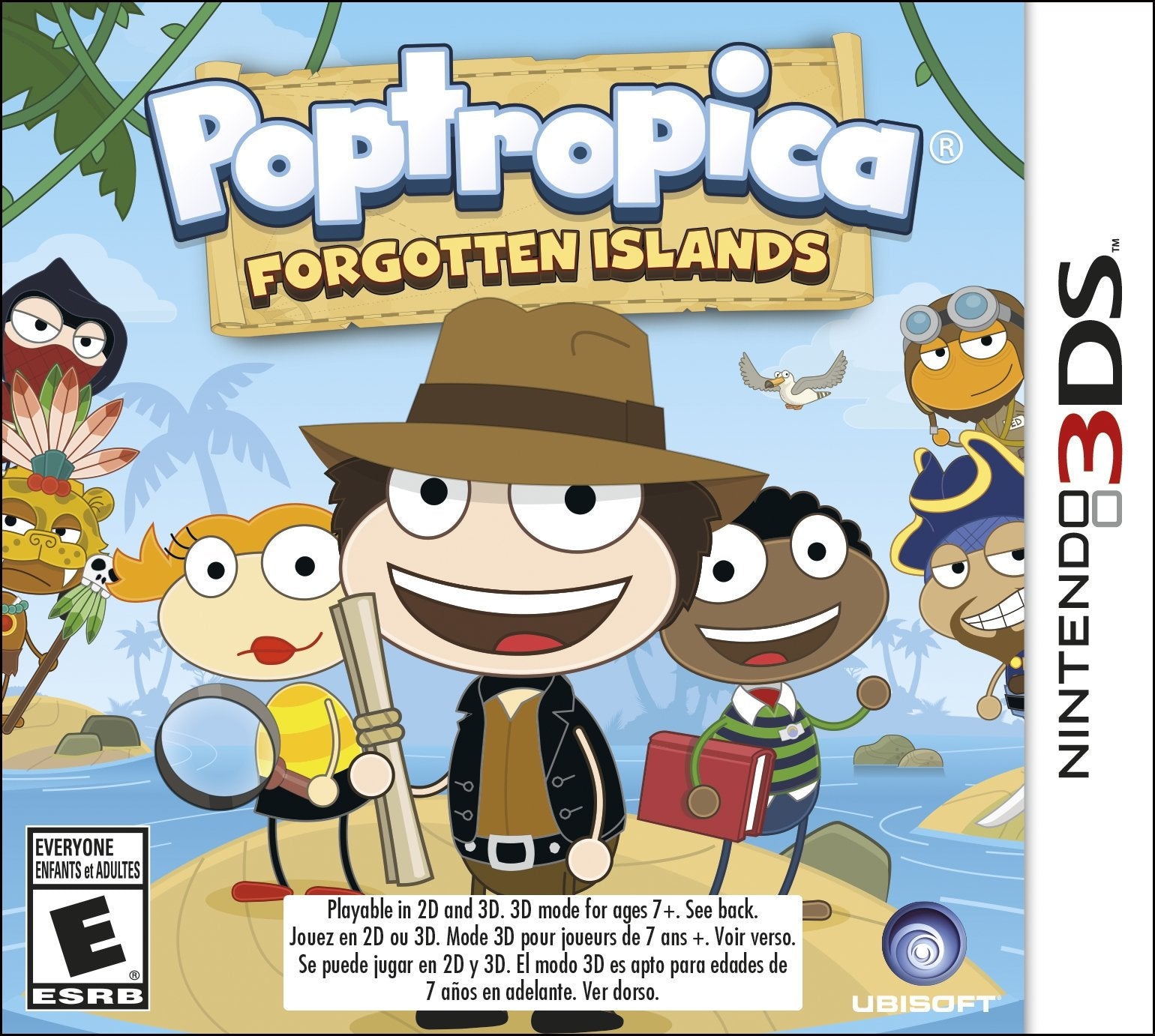 Poptropica: Forgotten Islands Nintendo 3DS
