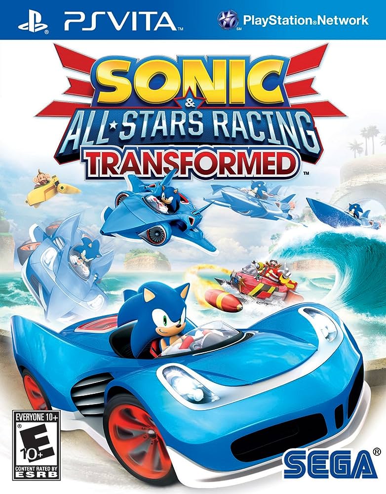 Sonic & All Stars Racing Transformed Playstation Vita