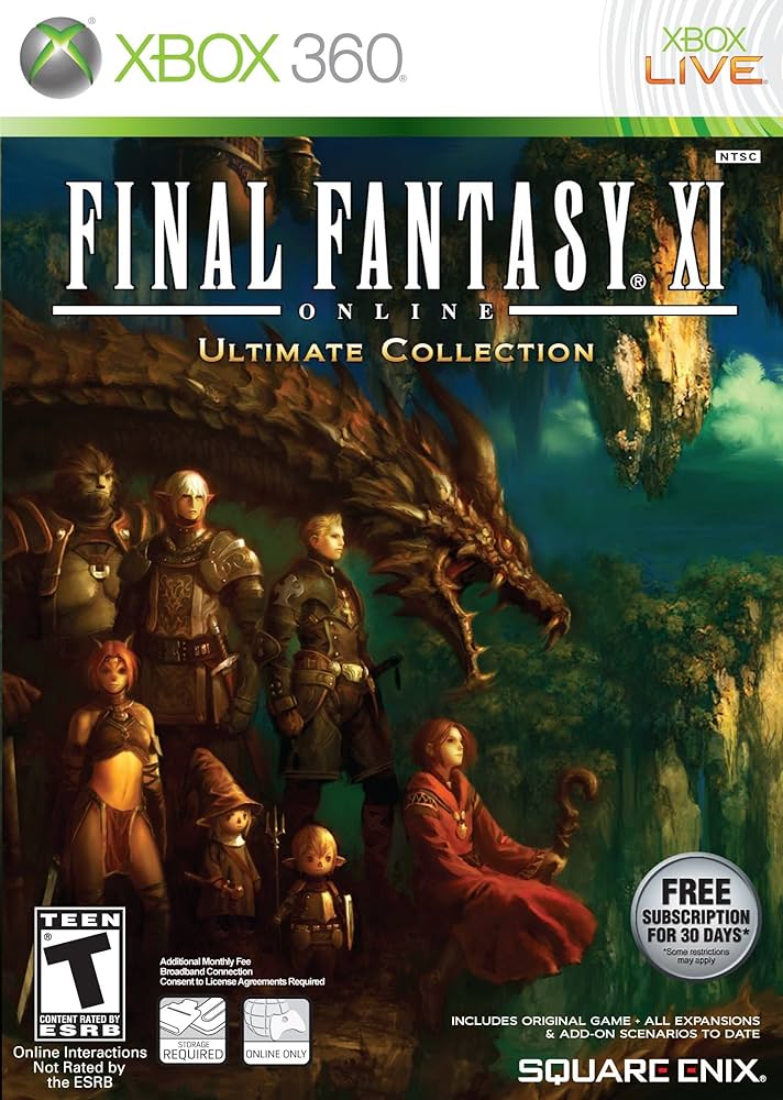 Final Fantasy XI: Online XBOX 360