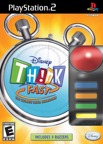 Disney Think Fast Playstation 2