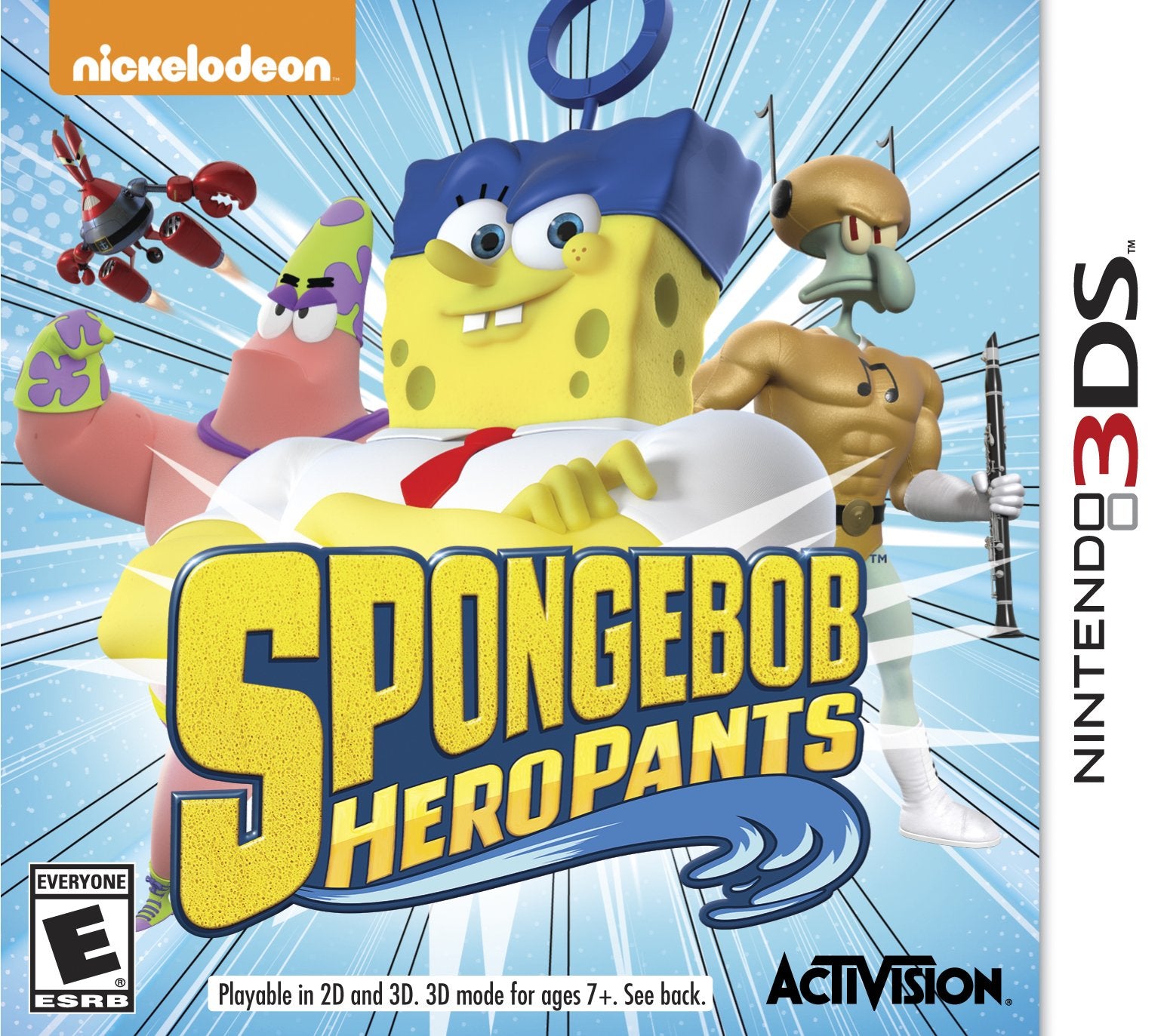 Spongebob Heropants Nintendo 3DS