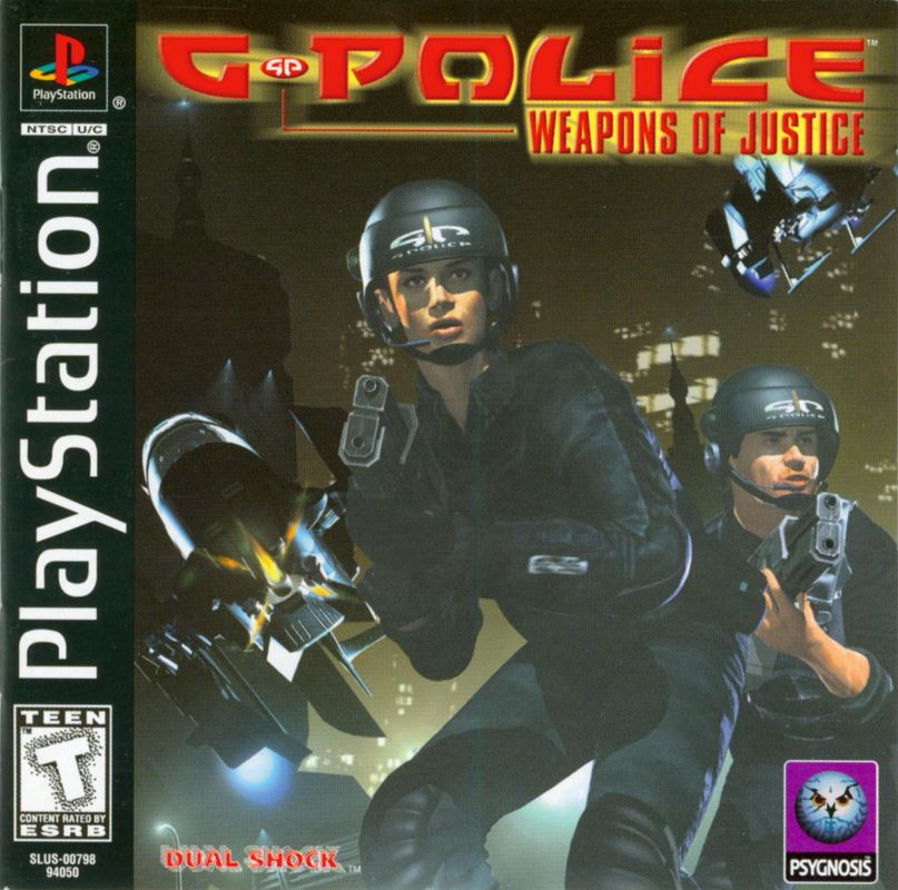 G-Police: Weapons of Justice Playstation