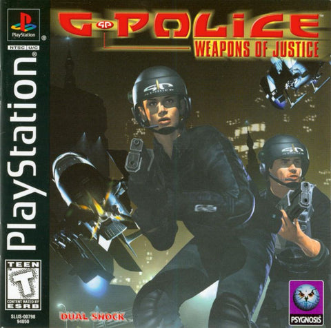 G-Police: Weapons of Justice Playstation