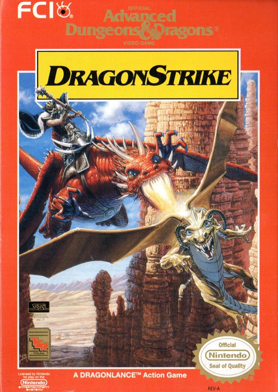Advanced Dungeons and Dragons: Dragon Strike Nintendo Entertainment System