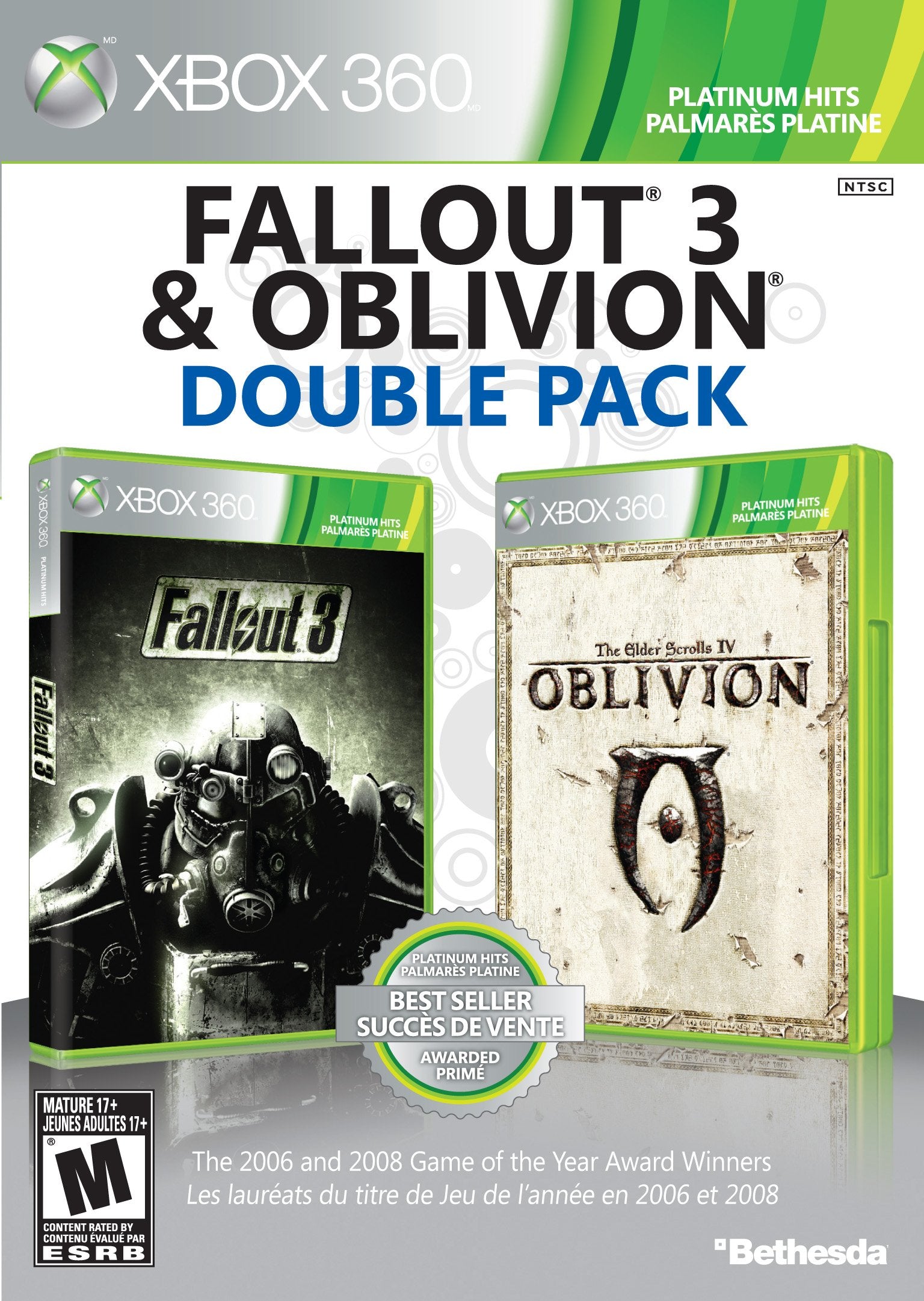 Fallout 3 & Oblivion Double Pack XBOX 360