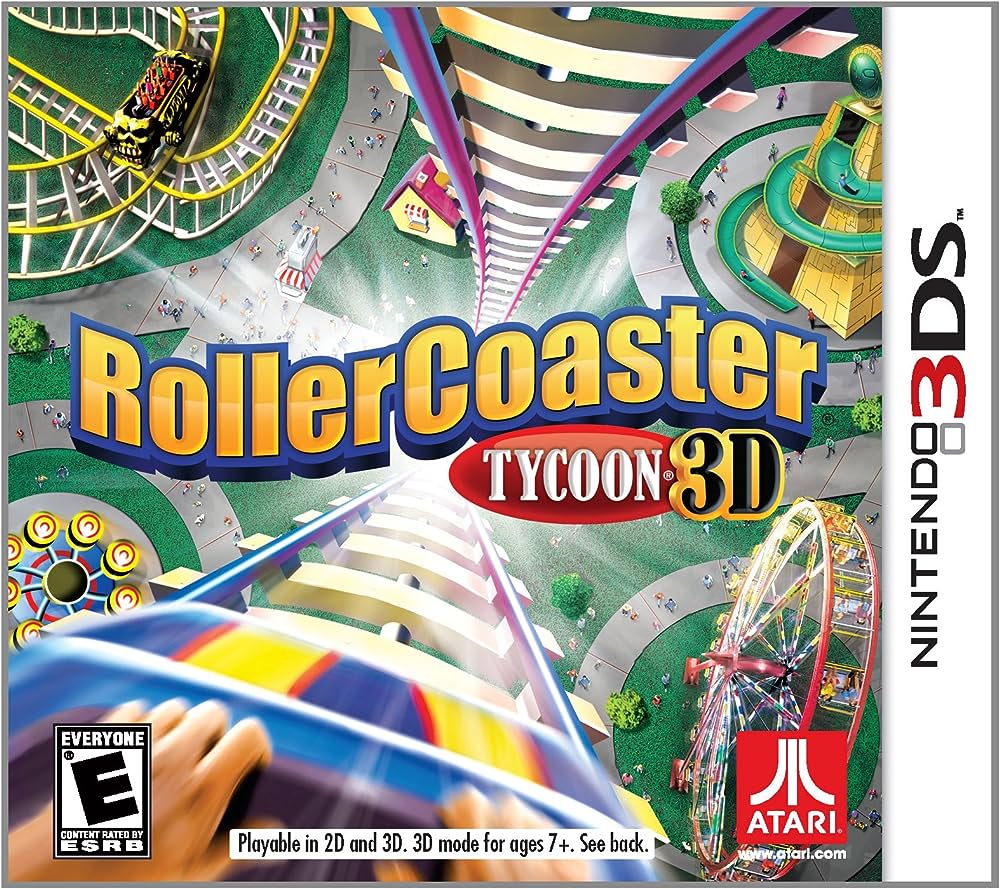 Roller Coaster Tycoon 3D Nintendo 3DS